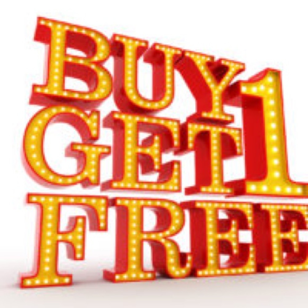 BOGO ON EVERYTHING!